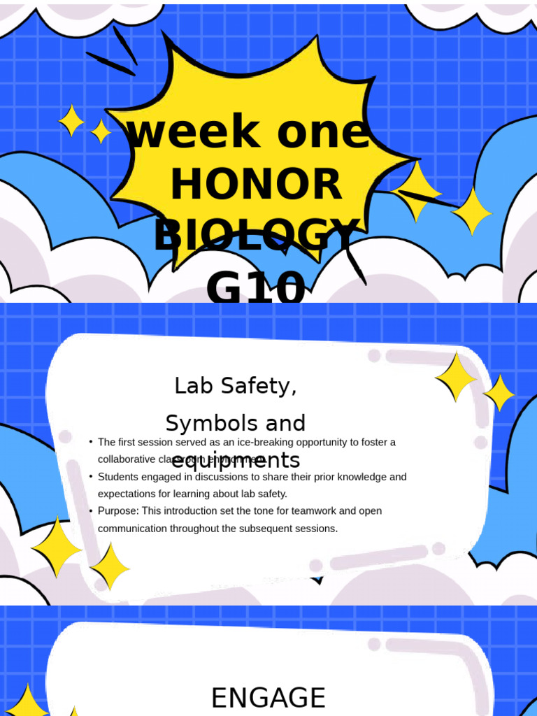 Biology Lab Safety and Symbols Guide | PDF | Behavior Modification ...