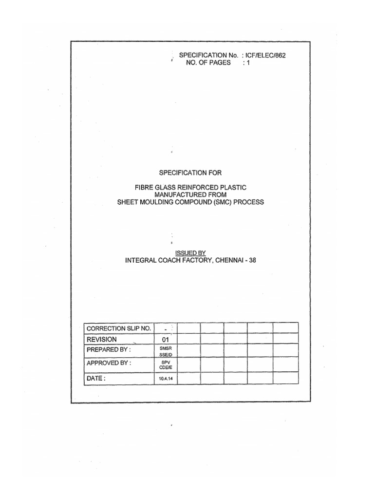 Icf Elec 862 Rev 1 | PDF