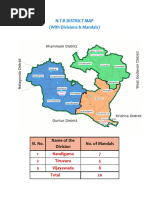 Krishna District Map with Mandals | PDF | Government Of India | Government
