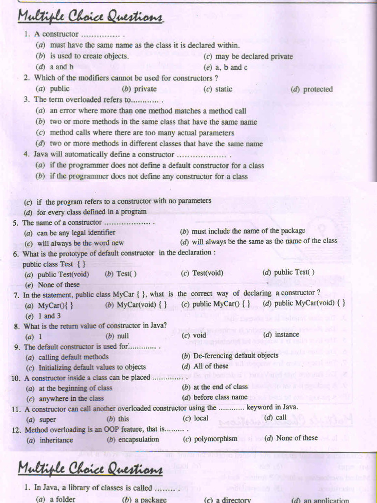 MCQ File 3 | PDF