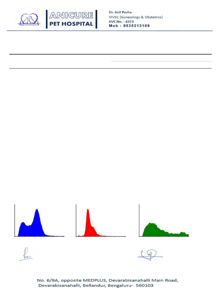 Canine Blood Test Results for Simba | PDF | Clinical Pathology | Medicine