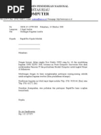 Contoh Surat Undangan Resmi