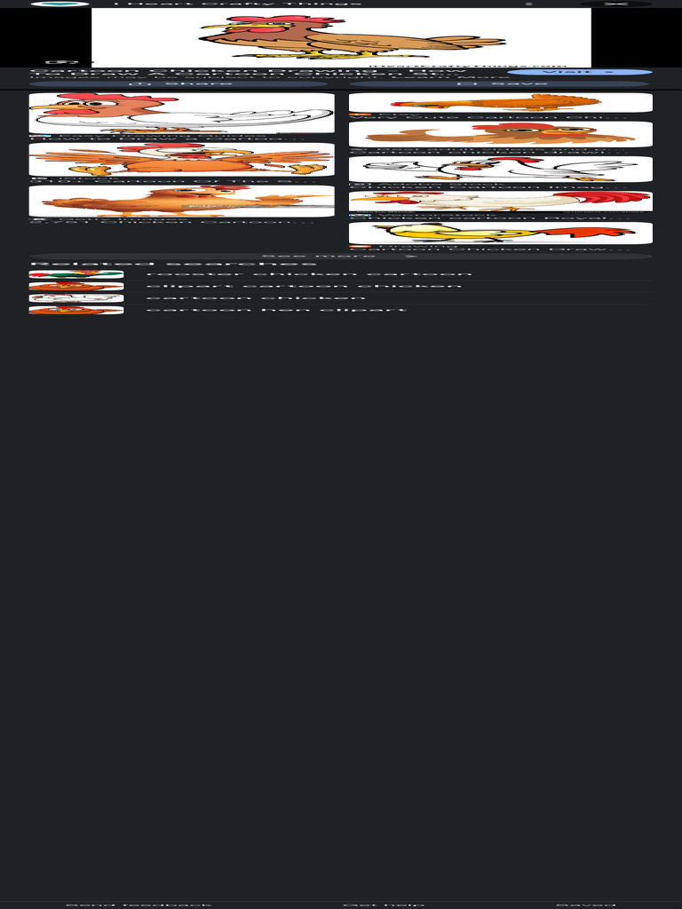 chiken cartoon drawing Google Search PDF