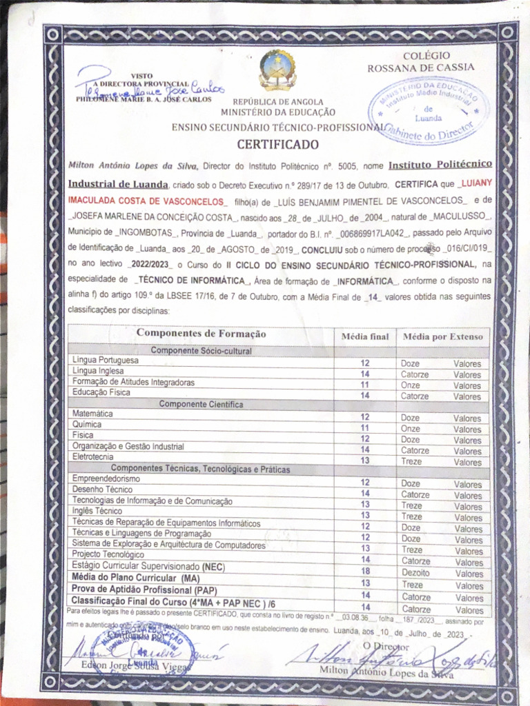 Certifica Do | PDF