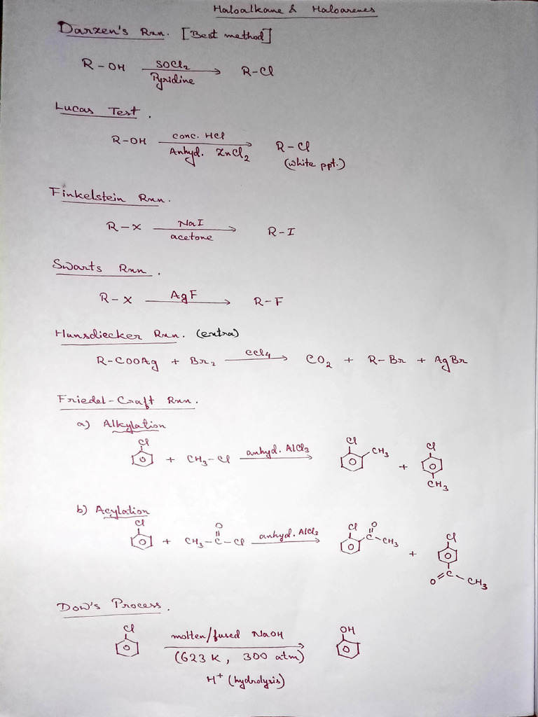 all chemical reactions class 12 | PDF