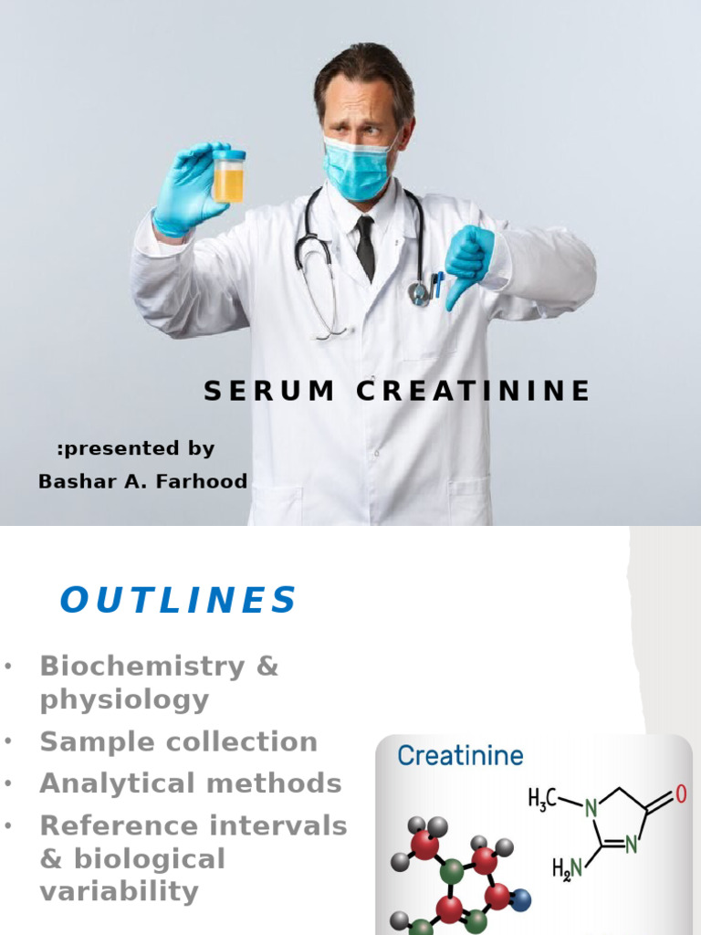 Serum Creatinine | PDF | Creatinine | Kidney
