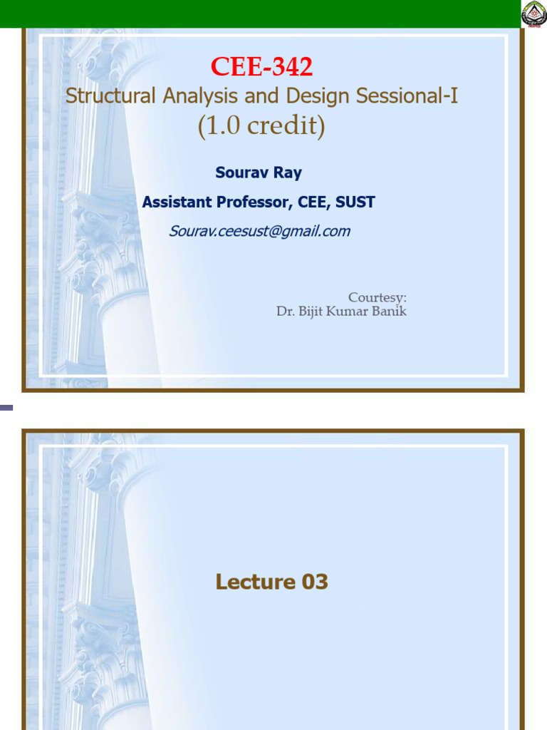 Cee 342 - 3 | PDF | Truss | Structural Engineering