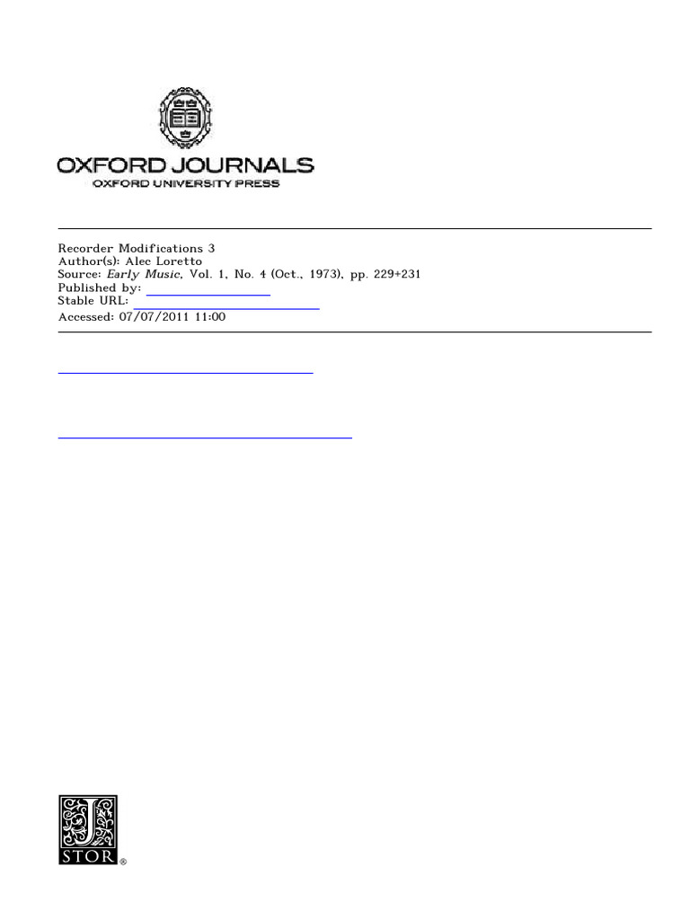 Recorder Modification 3 | PDF | Recorder (Musical Instrument)
