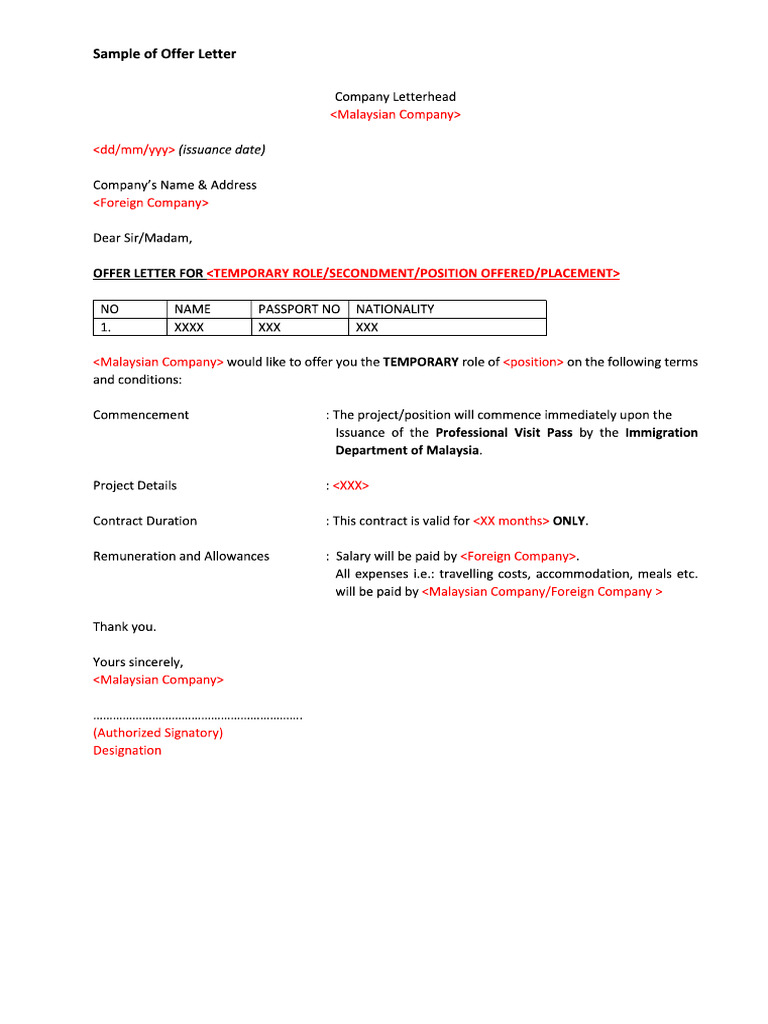 Offer | PDF