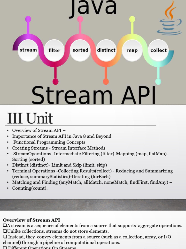 Advanced Java Unit 3 | PDF | Anonymous Function | Boolean Data Type