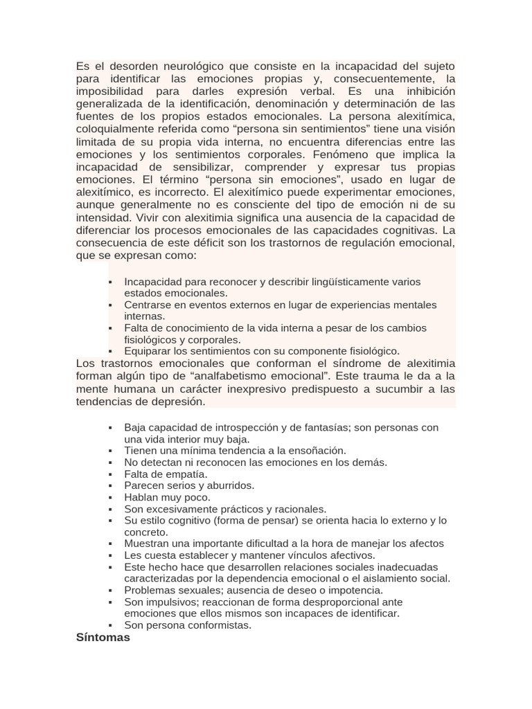 Psico 3 | PDF | Las emociones | Síndrome de Asperger
