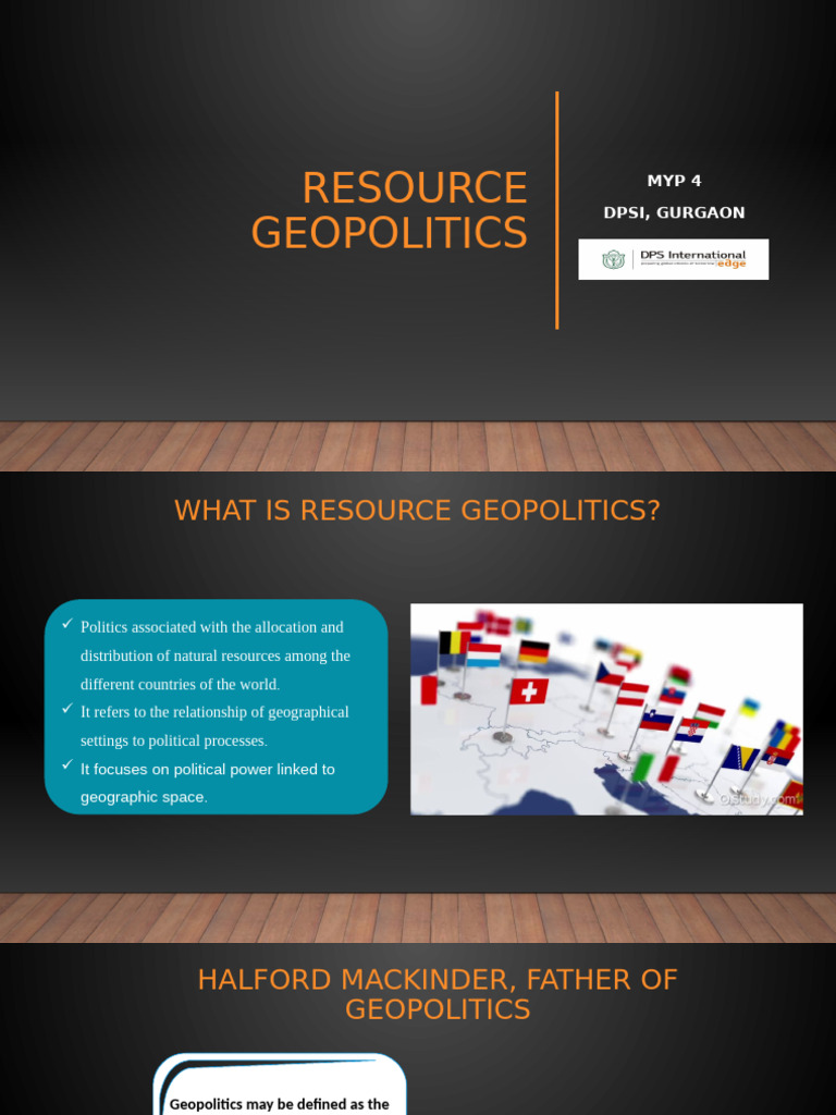 Geopolitics for MYP Students | PDF | Geopolitics | Economies