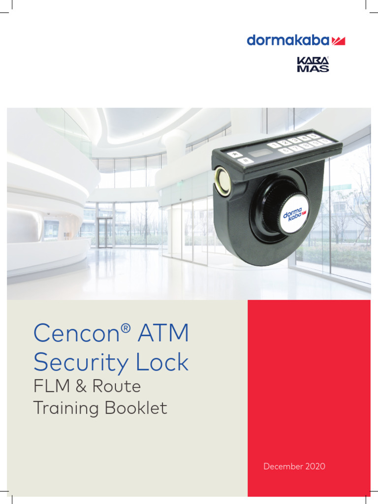 Cencon ATM Lock Error Codes Guide | PDF | Computing | Computer Engineering