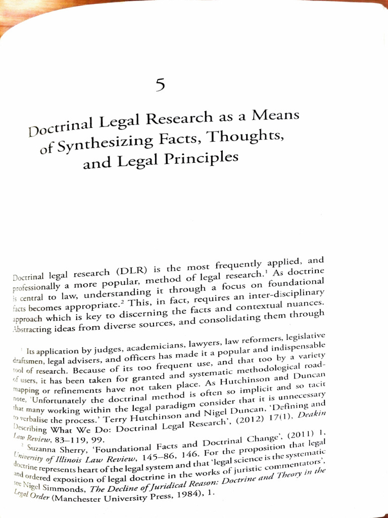Doctrinal Legal Research | PDF | Falsifiability | Science