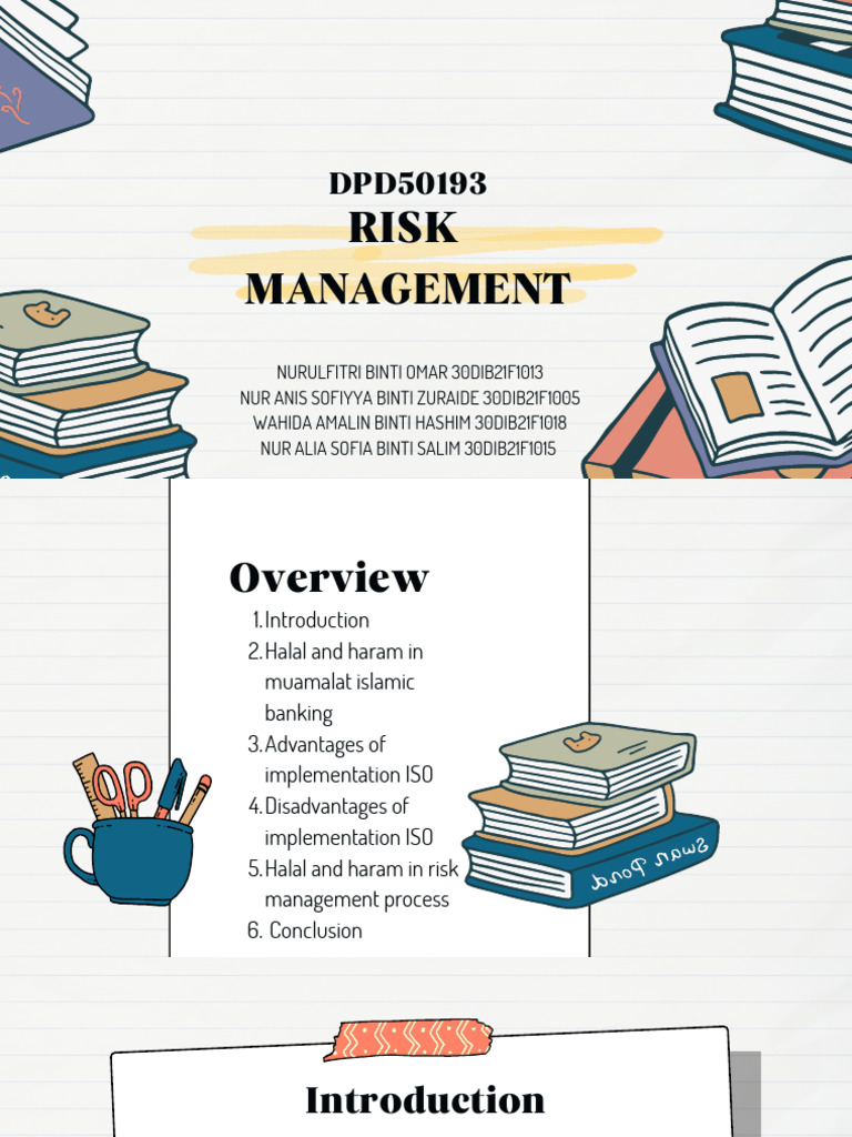 Halal Risk Management in Islamic Finance | PDF | Islamic Banking And ...