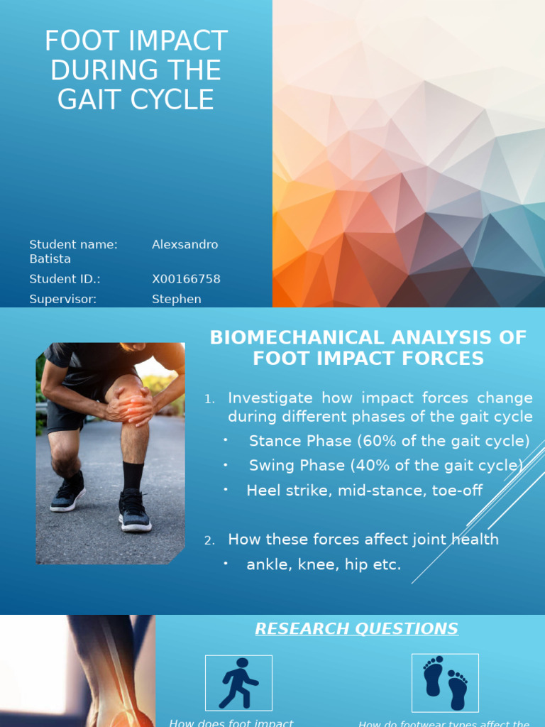 Foot Impact Forces in Gait Analysis | PDF | Wellness | Science ...
