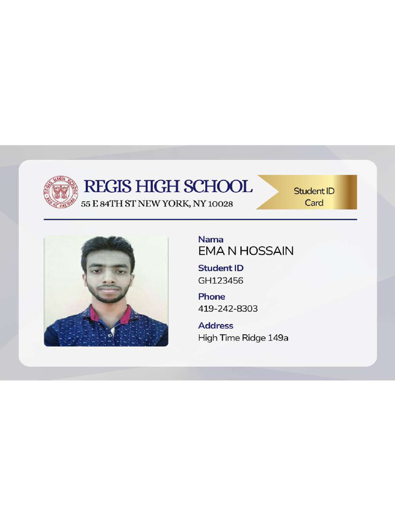 Student ID Card | PDF