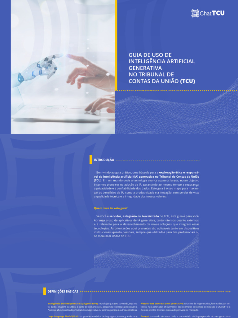 Uso Ético de IA Generativa no TCU | PDF | Inteligência artificial ...
