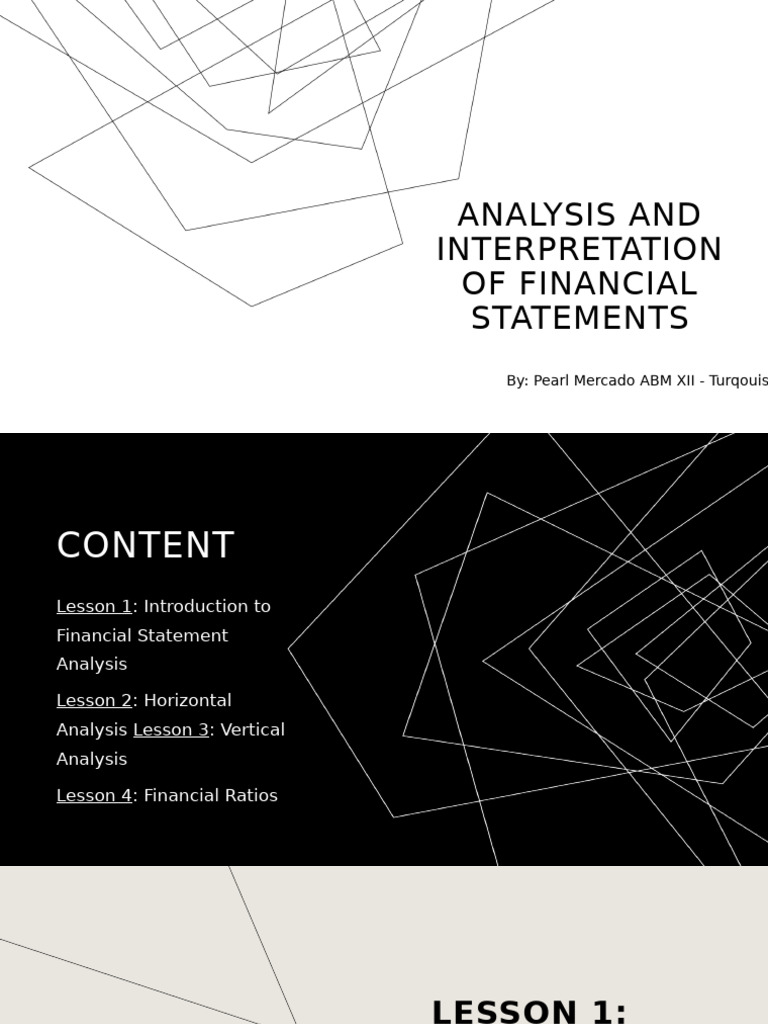 Financial Statement Analysis Guide | PDF | Equity (Finance) | Balance Sheet