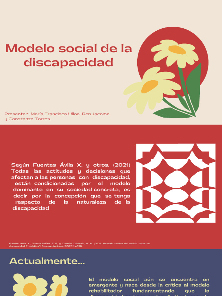Modelo Social de la Discapacidad: Inclusión y Derechos | PDF ...