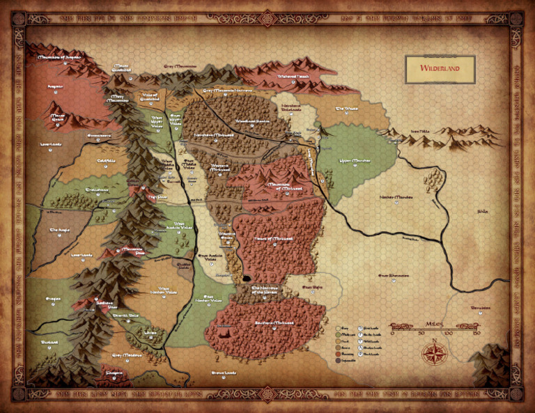 Middle-earth Geographic Locations | PDF | Middle Earth Races | J. R. R ...