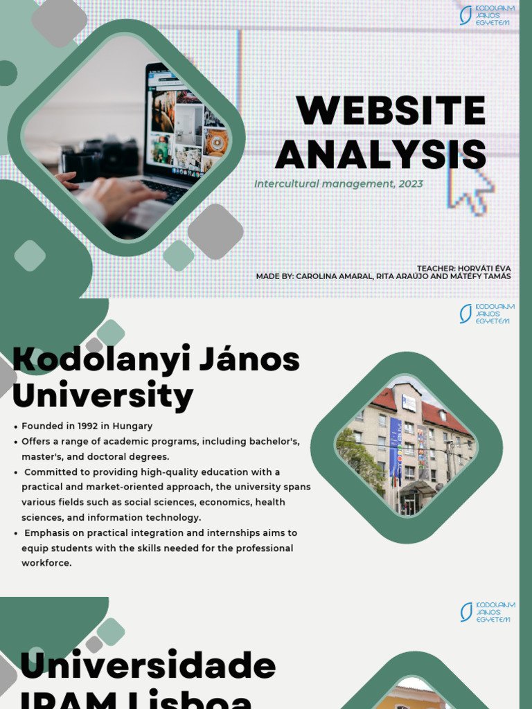 Websites Comparative Analysis Carolina, Rita and Tamás | PDF | Human ...