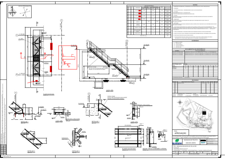 ESCADA Layout1 | PDF | Metais | Aço
