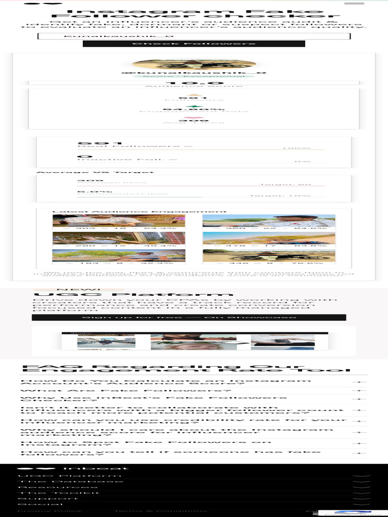 Instagram Fake Follower Checker Inbeat Pdf