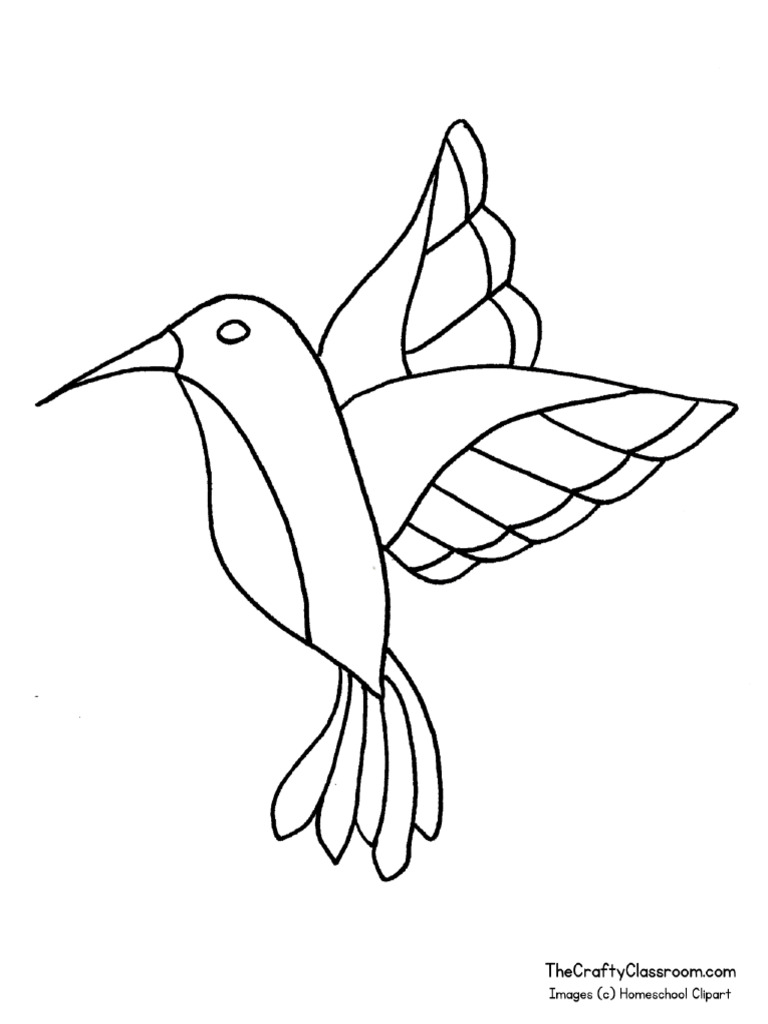 Hummingbird Template | PDF