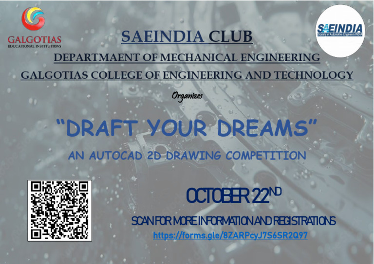 AutoCAD 2D Drawing Contest Oct 22 | PDF