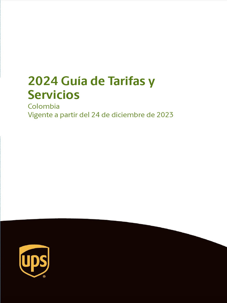 Rate Service Guide Co | PDF | Kilogramo | Metrología