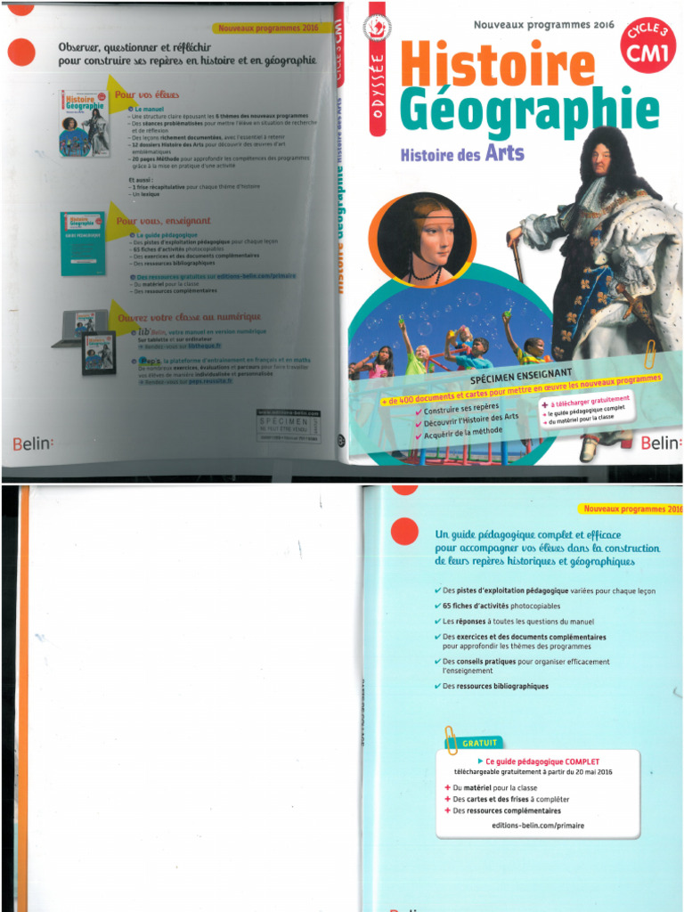 Histoire And Geographie Pdf