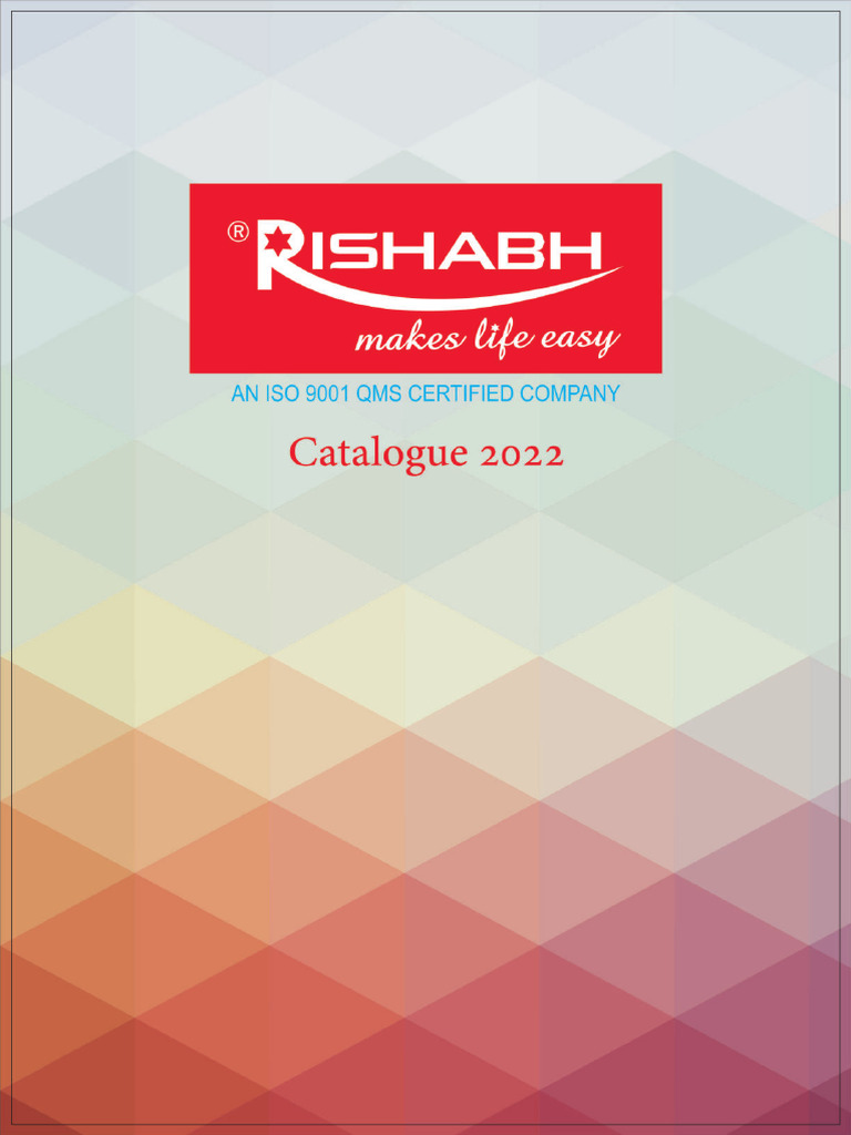 Rishabh Catalogue | PDF