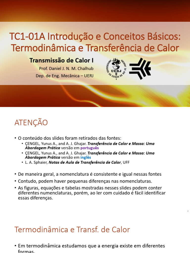 Termodinâmica e Transferência de Calor | PDF | Calor | Termodinâmica