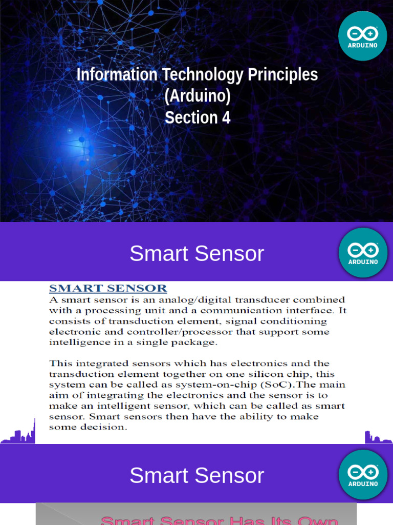 Smart Sensor Architecture & Types | PDF