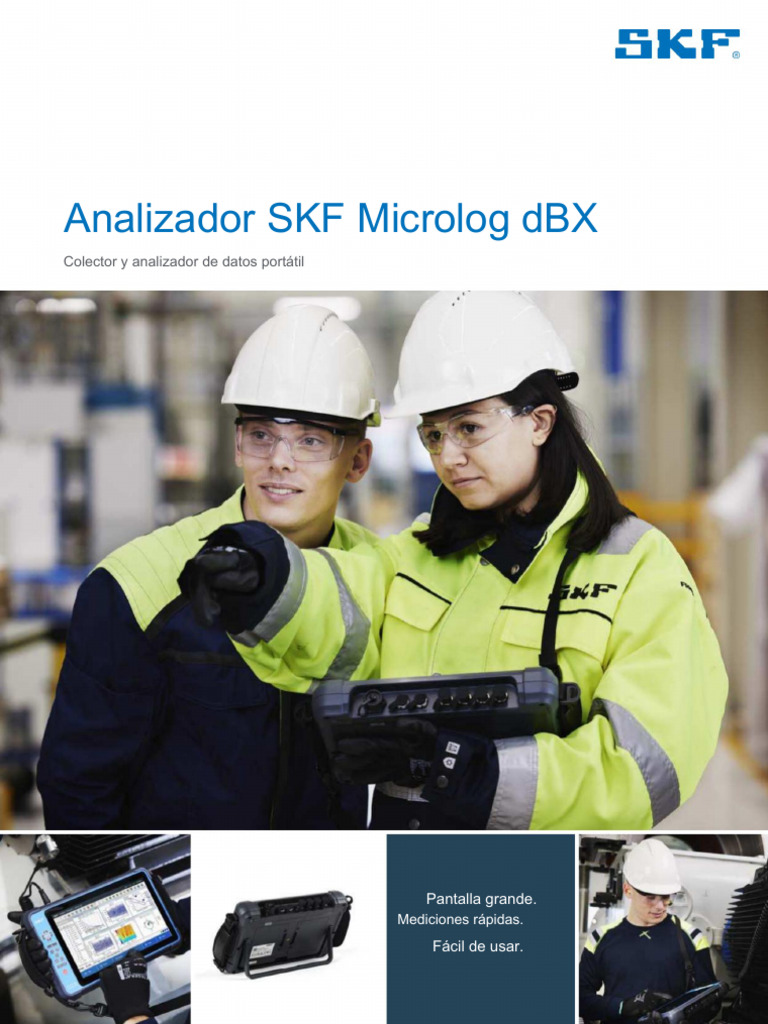 Analizador SKF Microlog dBX: Eficiencia y Precisión | PDF | Rodamiento ...