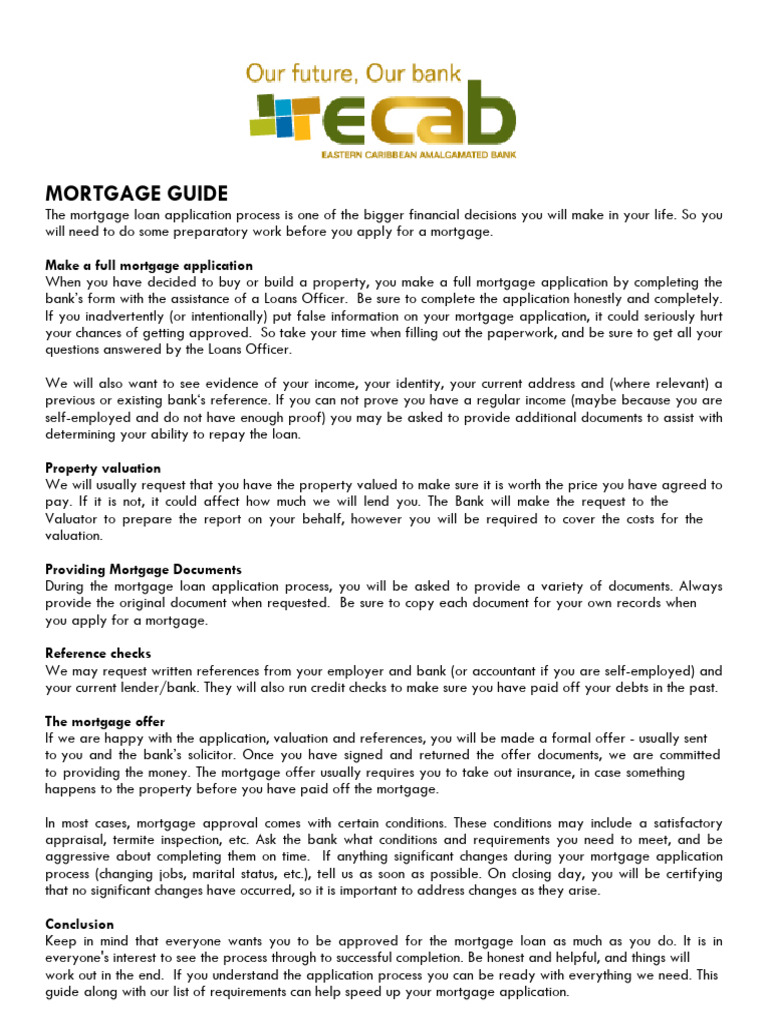Mortgage Guide 31st Jan 2020 | PDF | Mortgages | Real Estate Appraisal