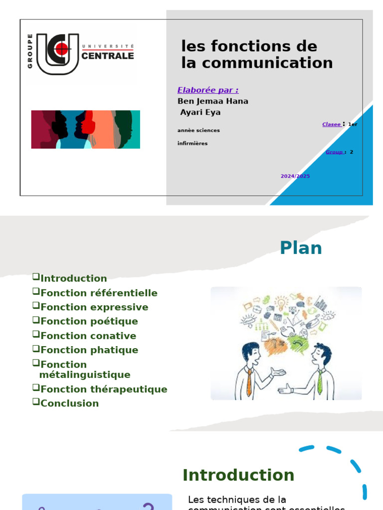 Fonctions de la communication en santé | PDF | la communication ...