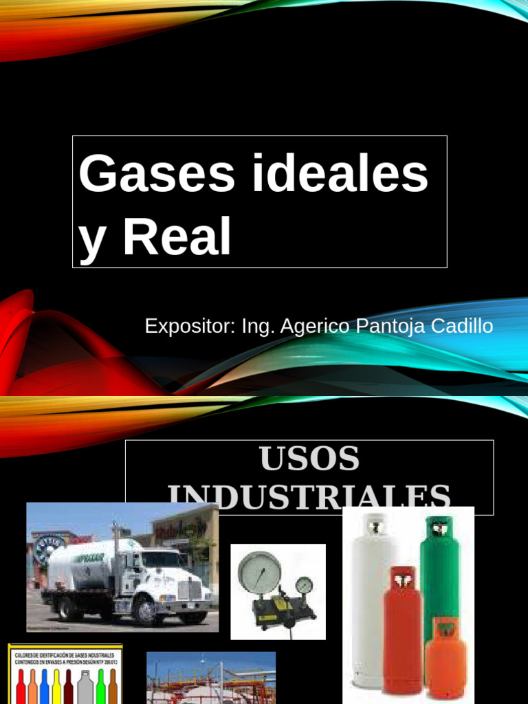 Gas Real2024a | PDF | Gases | Ingeniería mecánica