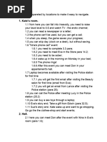 Insexsity Walkthrough