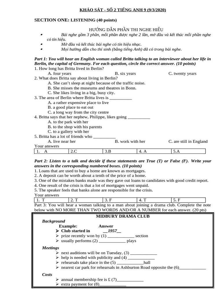 Section one listening so 2 pdf financial services credit