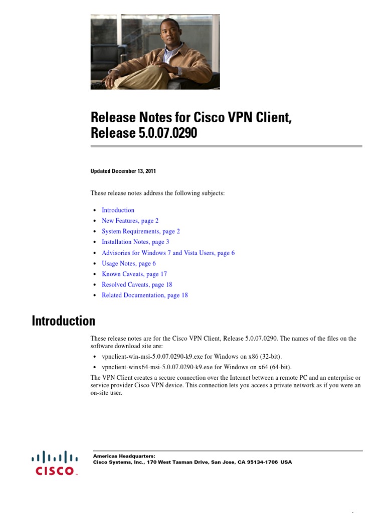 VPN Client 5007 | PDF | Virtual Private Network | Windows Vista