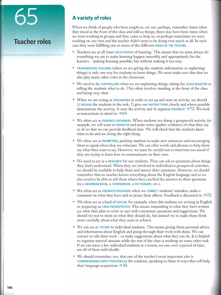 Understanding Teacher Roles in Education | PDF | Teachers | Question