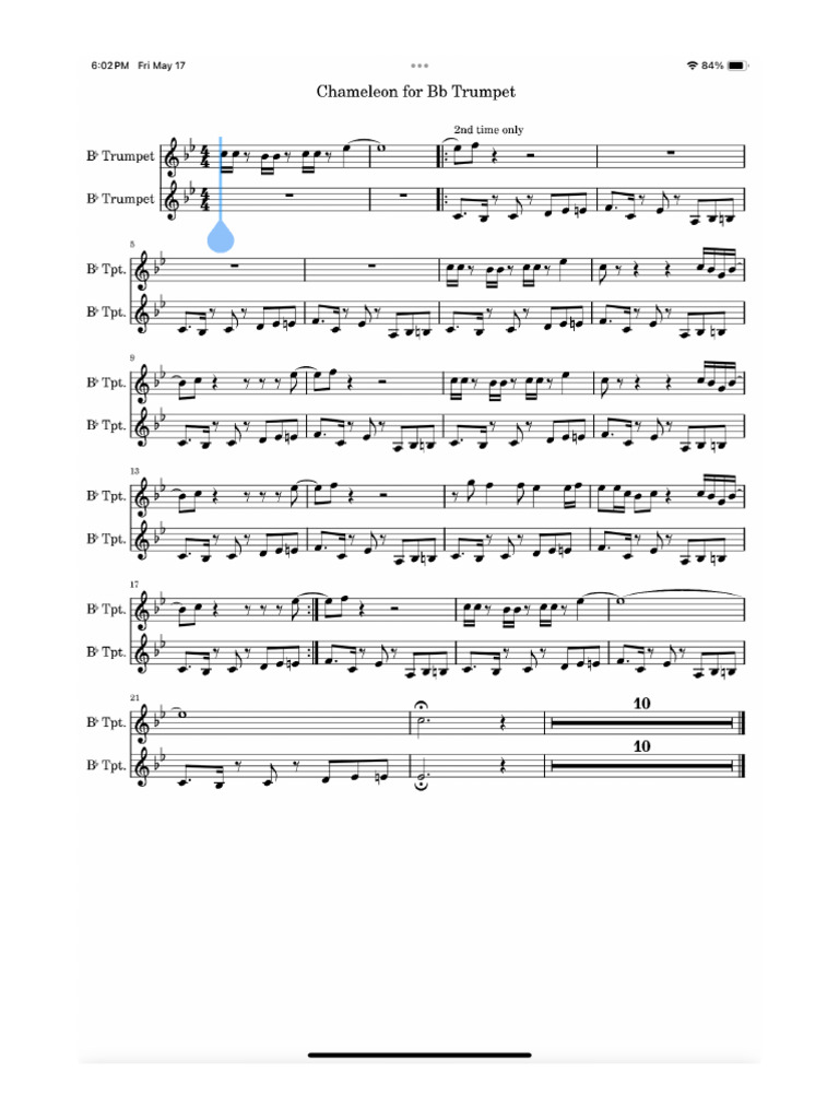 Chameleon Trumpet | PDF