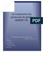 La Suspension Du Protocole de Peche Maroc-UE