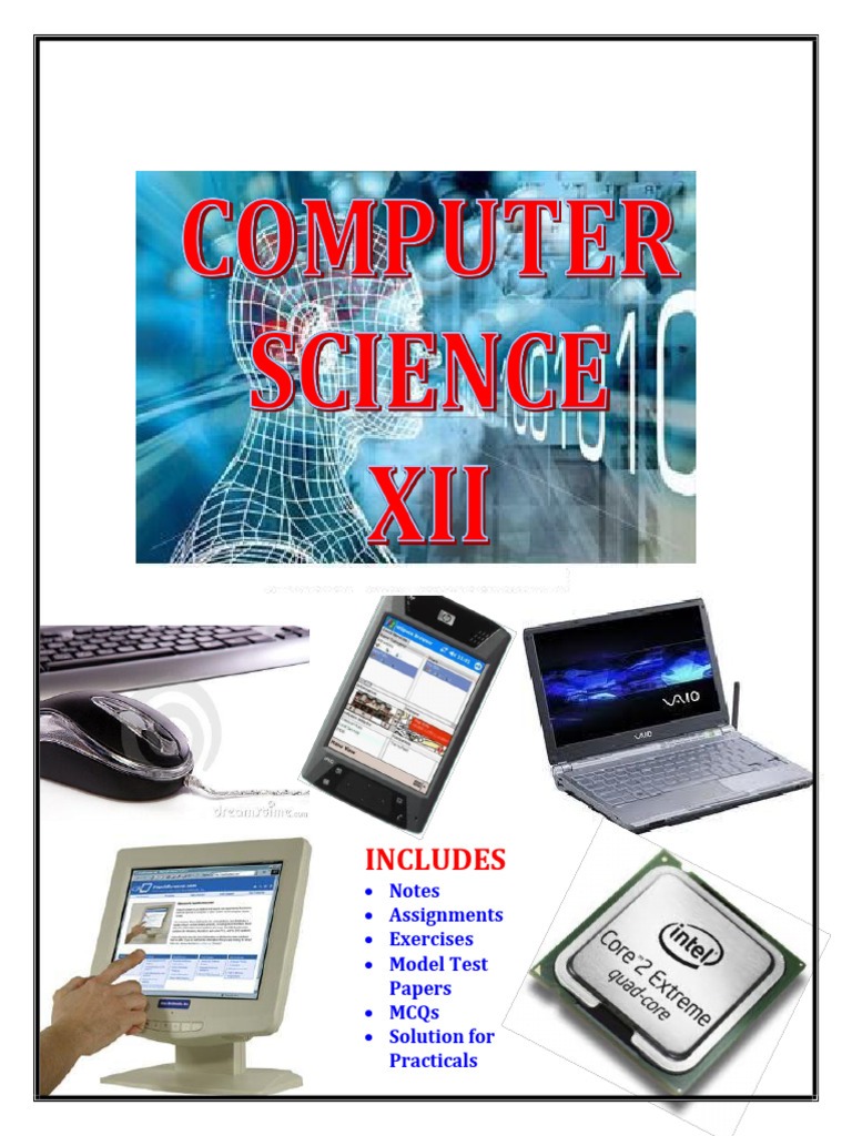 Cs Xii Notes PDF | PDF | Programming | Computer Program