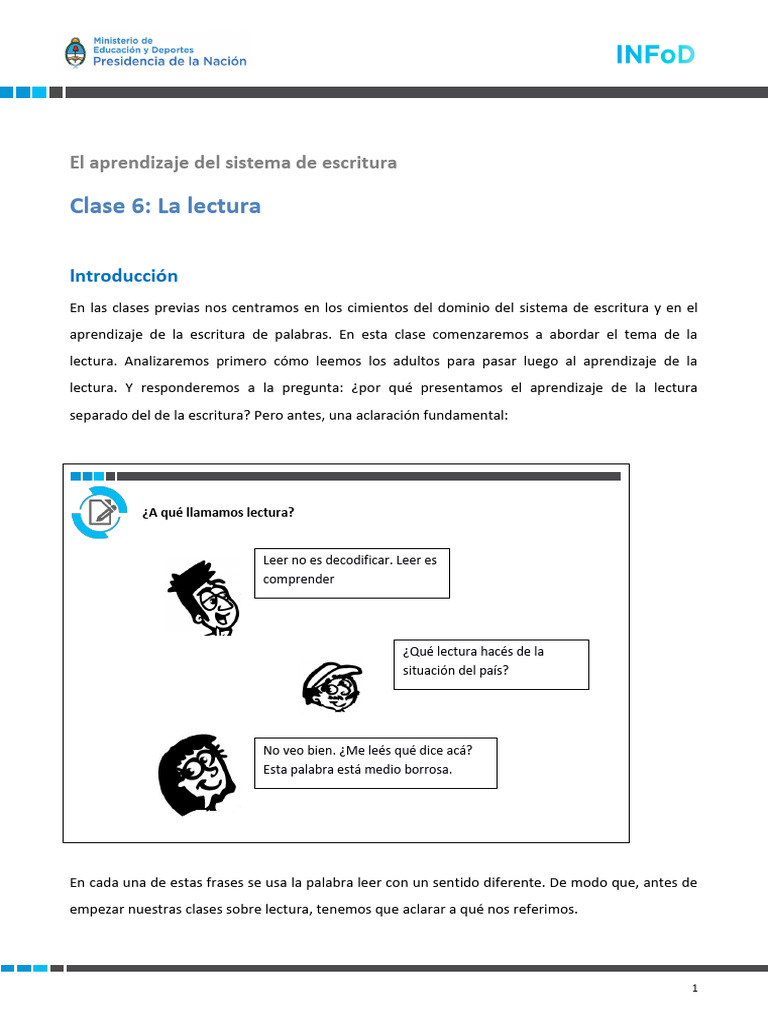 Etapas del Aprendizaje de la Lectura | PDF | Memoria | Aprendizaje