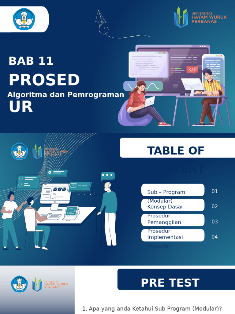 Prosedur dan Subprogram dalam Pemrograman | PDF
