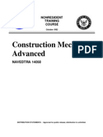 US Navy Course NAVEDTRA 14050 - Construction Mechanic, Advanced