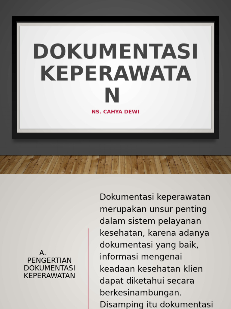 Dokumentasi Keperawatan Tujuan Dan Prinsip Pdf